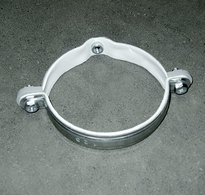 Ophangbeugel met rubber  diameter(mm) 100